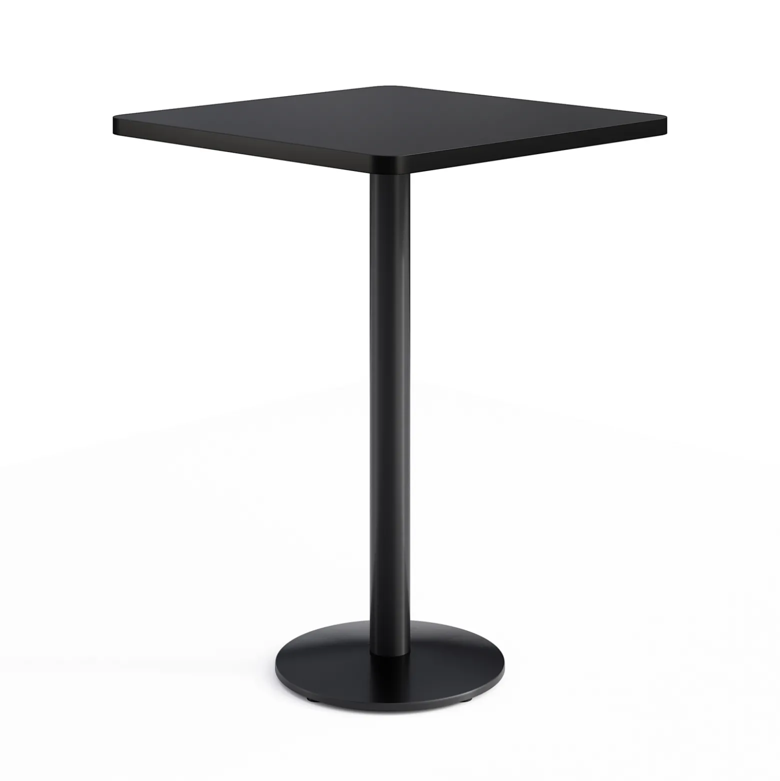 Cafe au Lait Square Bar Height Table - 30"W x 41"H