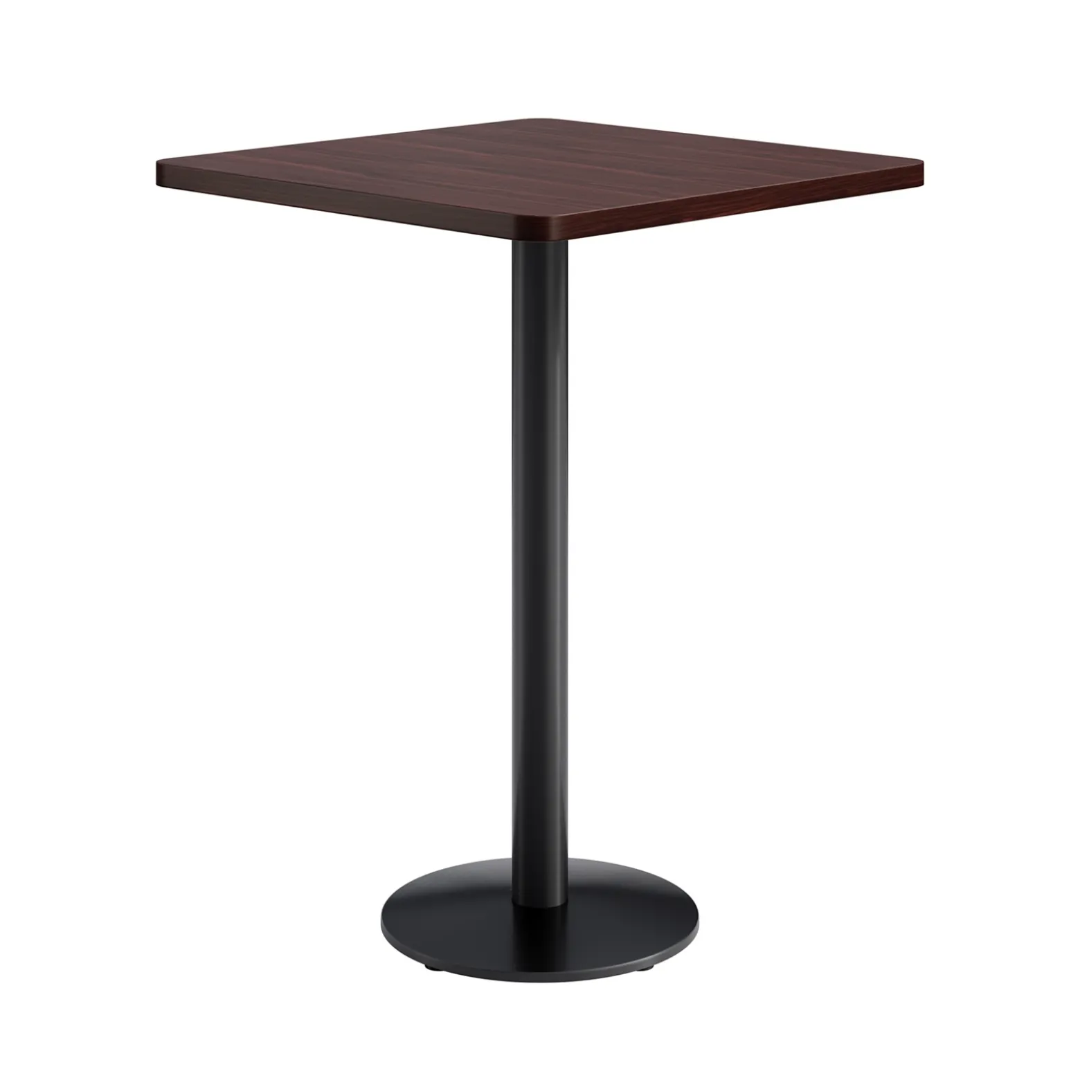 Cafe au Lait Square Bar Height Table - 30"W x 41"H