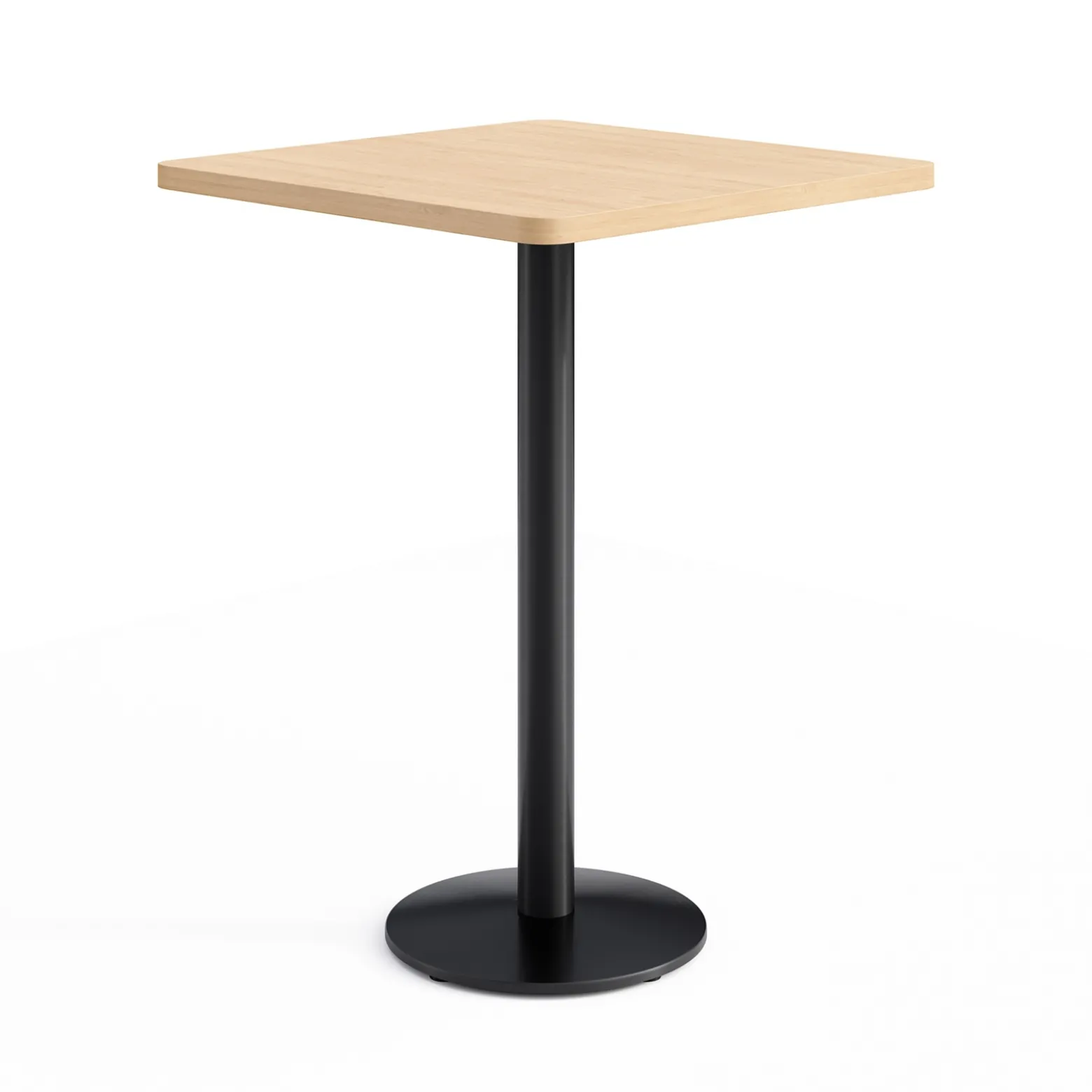 Cafe au Lait Square Bar Height Table - 30"W x 41"H