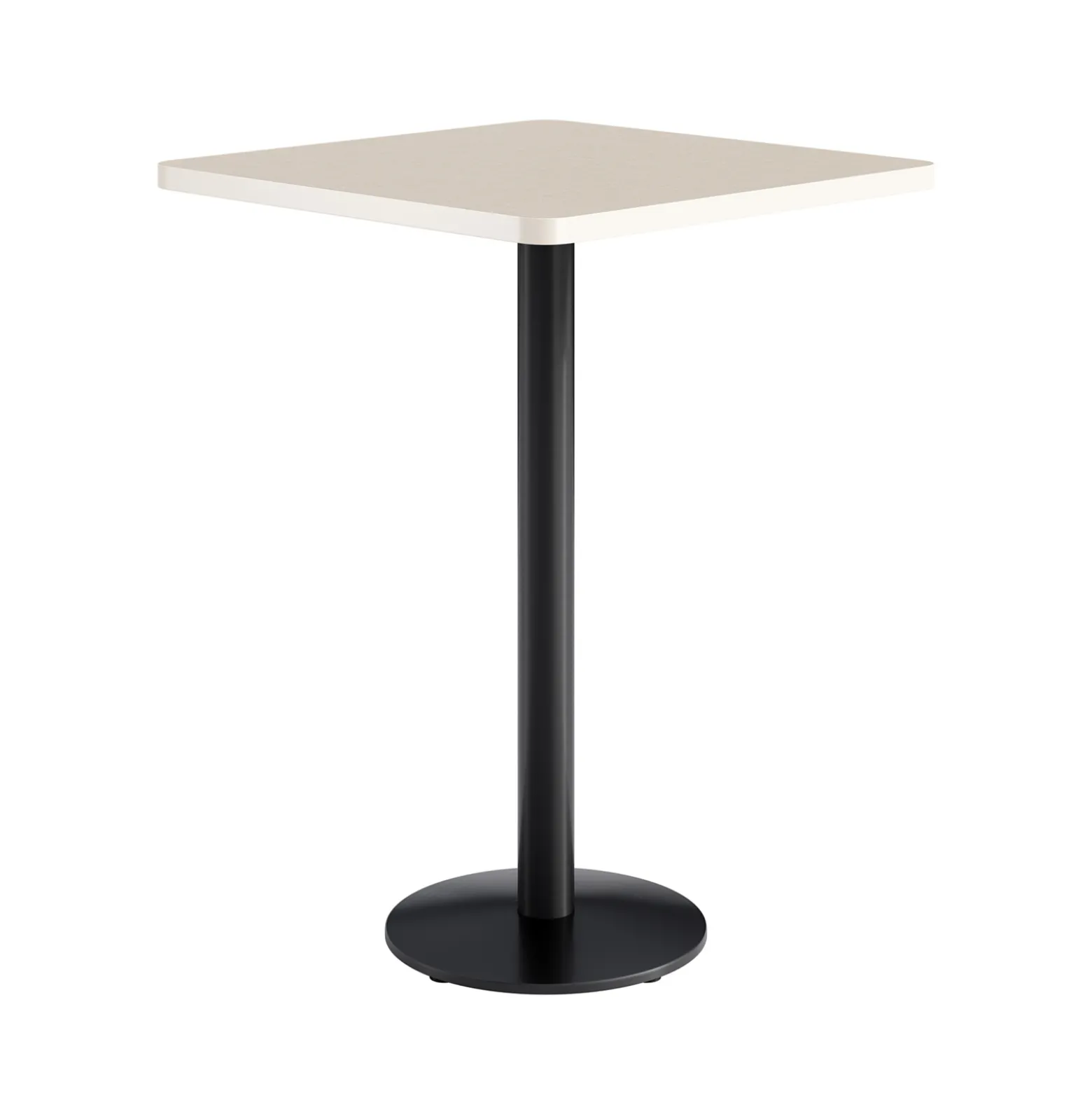 Cafe au Lait Square Bar Height Table - 30"W x 41"H