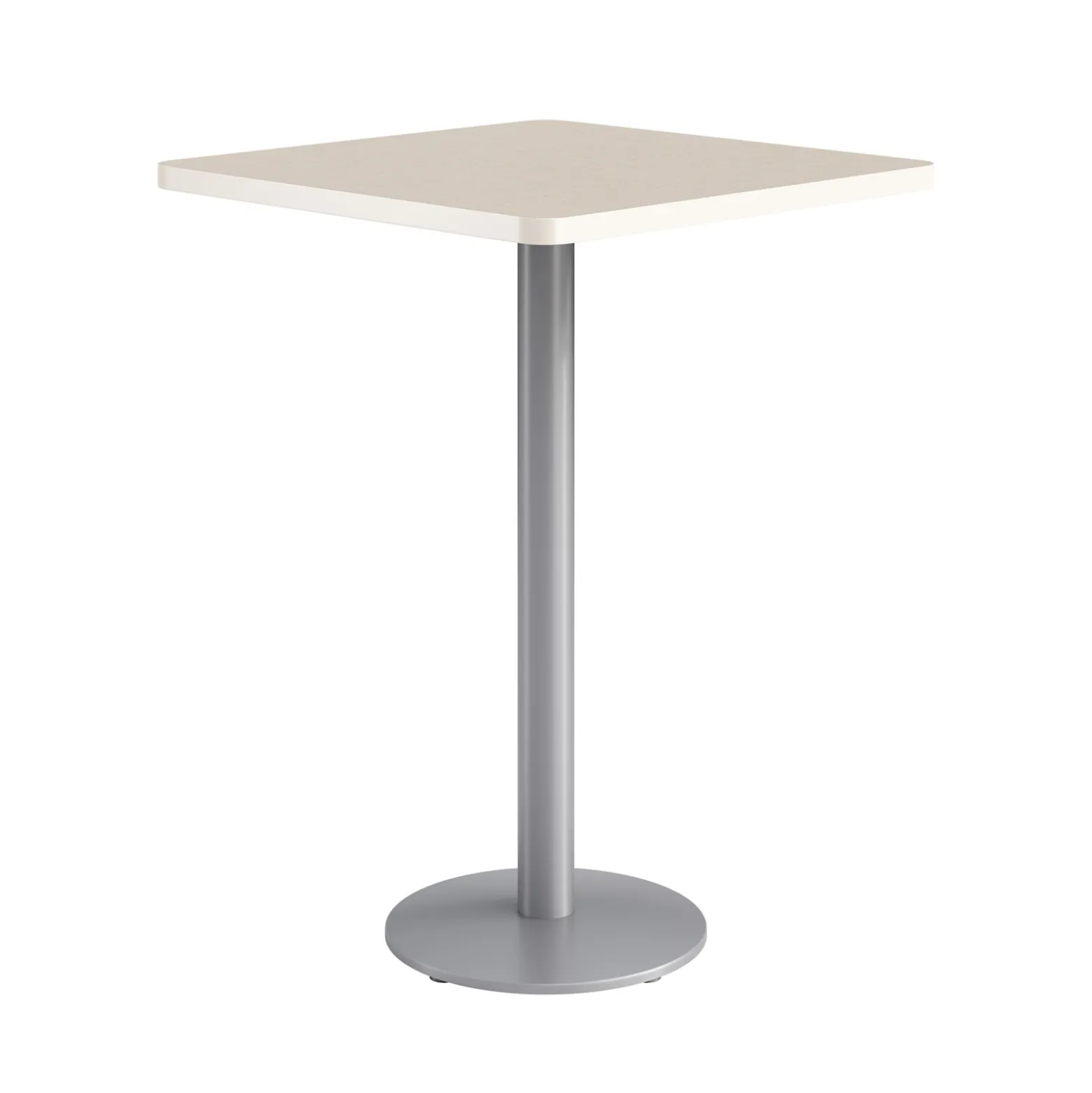 Cafe au Lait Square Bar Height Table - 30"W x 41"H