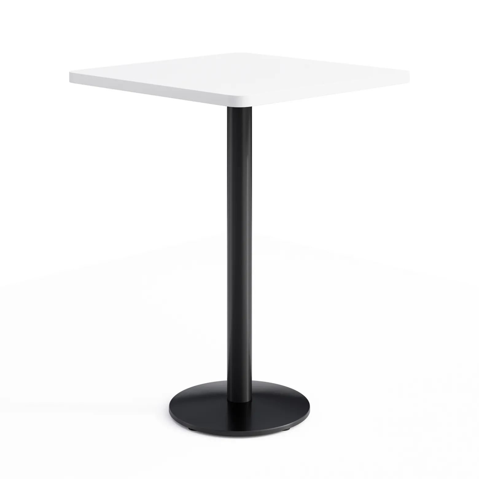 Cafe au Lait Square Bar Height Table - 30"W x 41"H