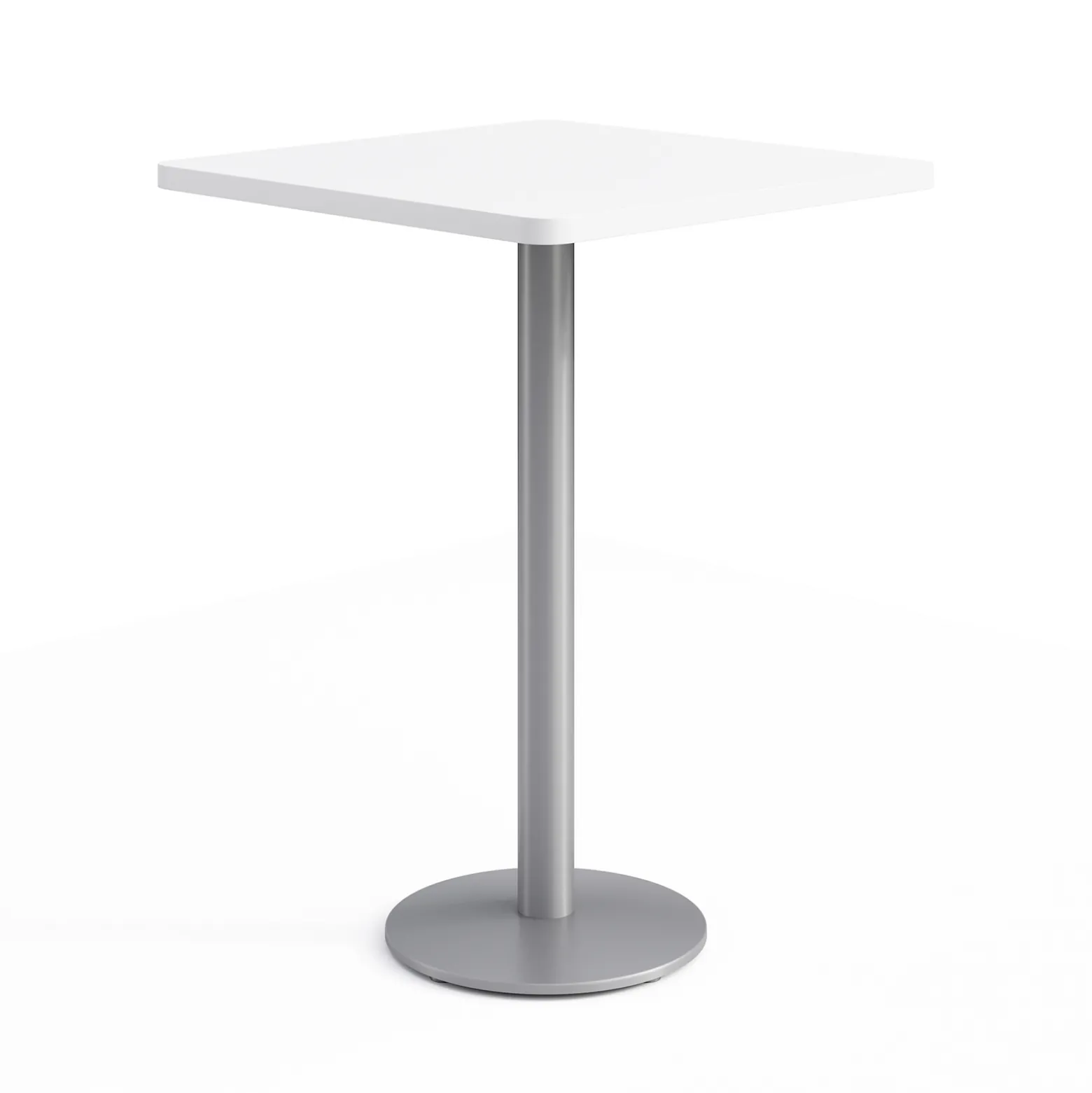 Cafe au Lait Square Bar Height Table - 30"W x 41"H