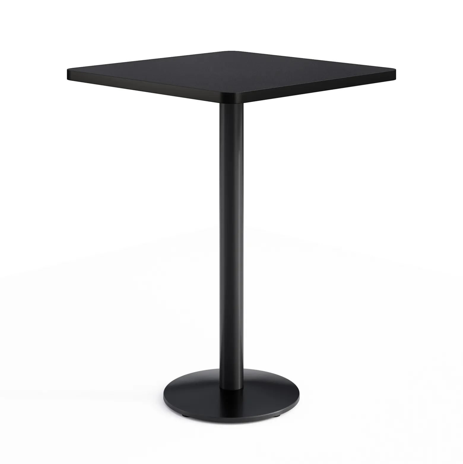 Cafe au Lait Square Bar Height Table - 30"W x 41"H