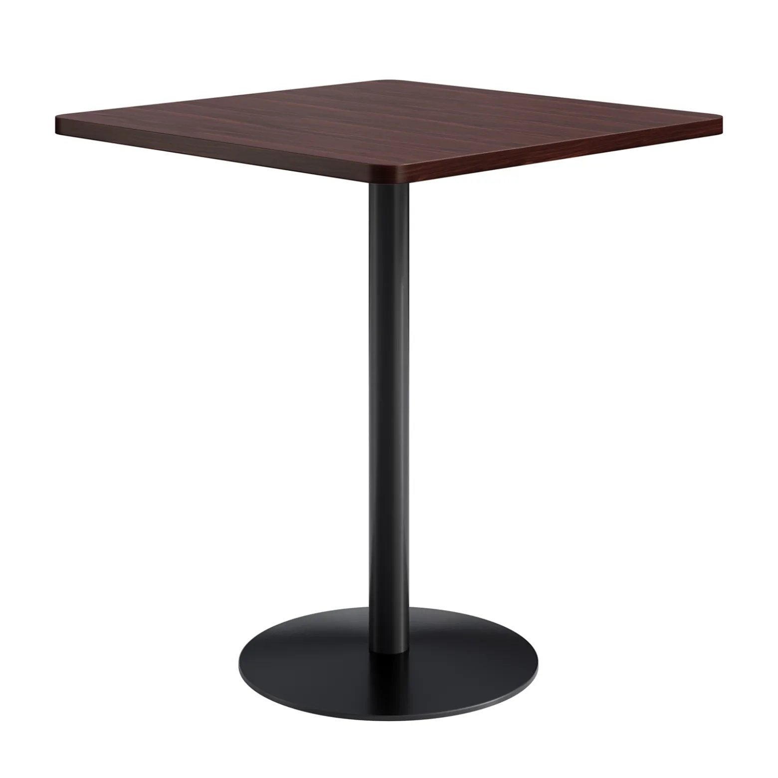 Cafe au Lait Square Bar Height Table - 36"W x 41"H