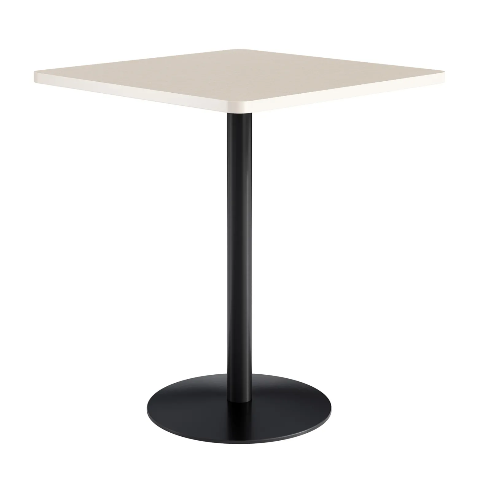 Cafe au Lait Square Bar Height Table - 36"W x 41"H