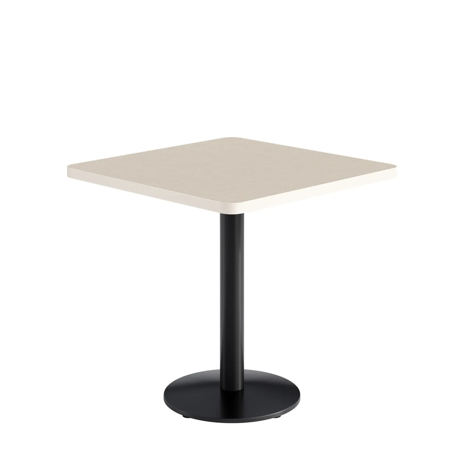 Cafe au Lait Square Standard Height Table - 30"Wx30"D