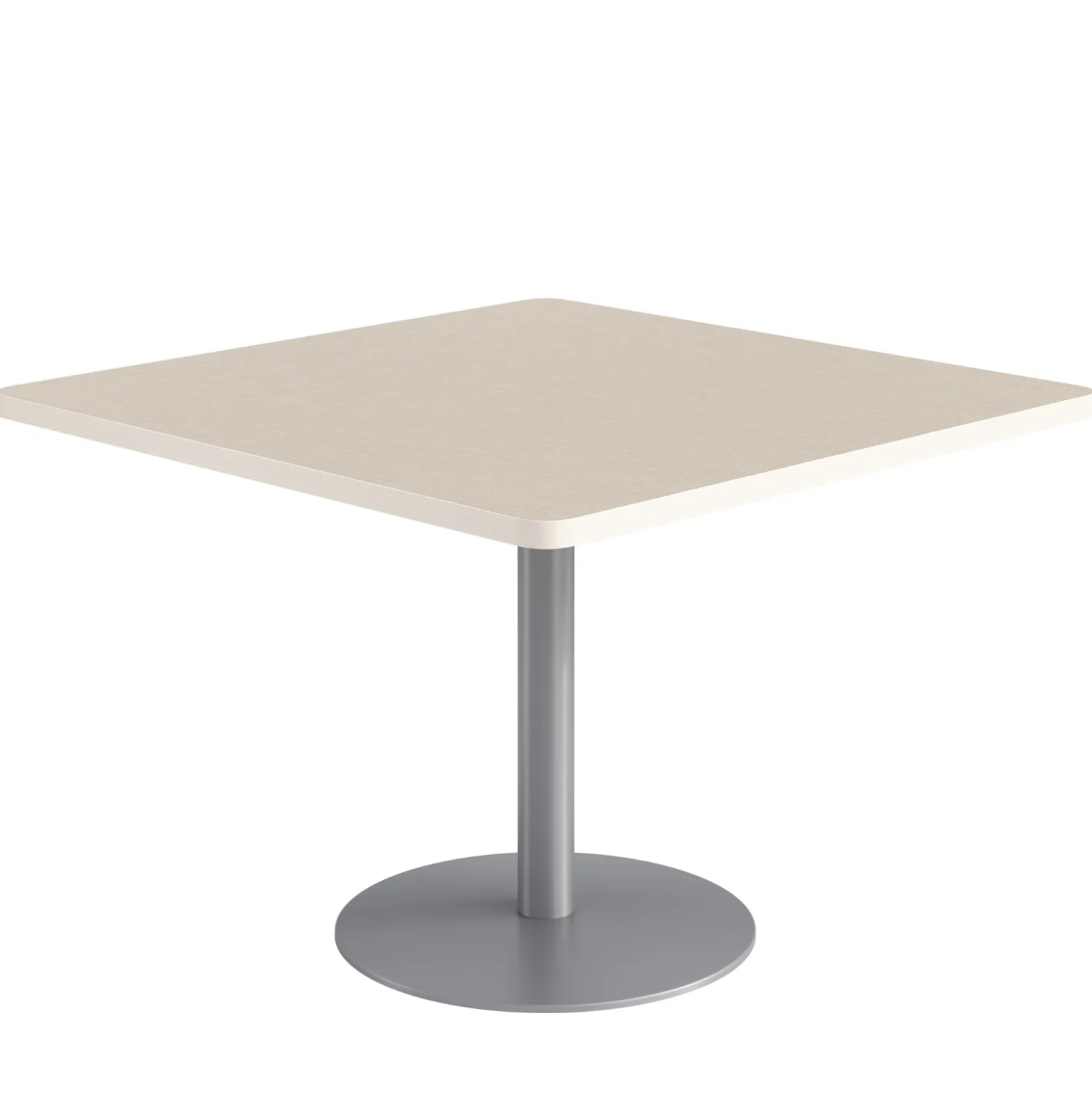 Cafe au Lait Square Standard Height Table - 42"W x 29"H