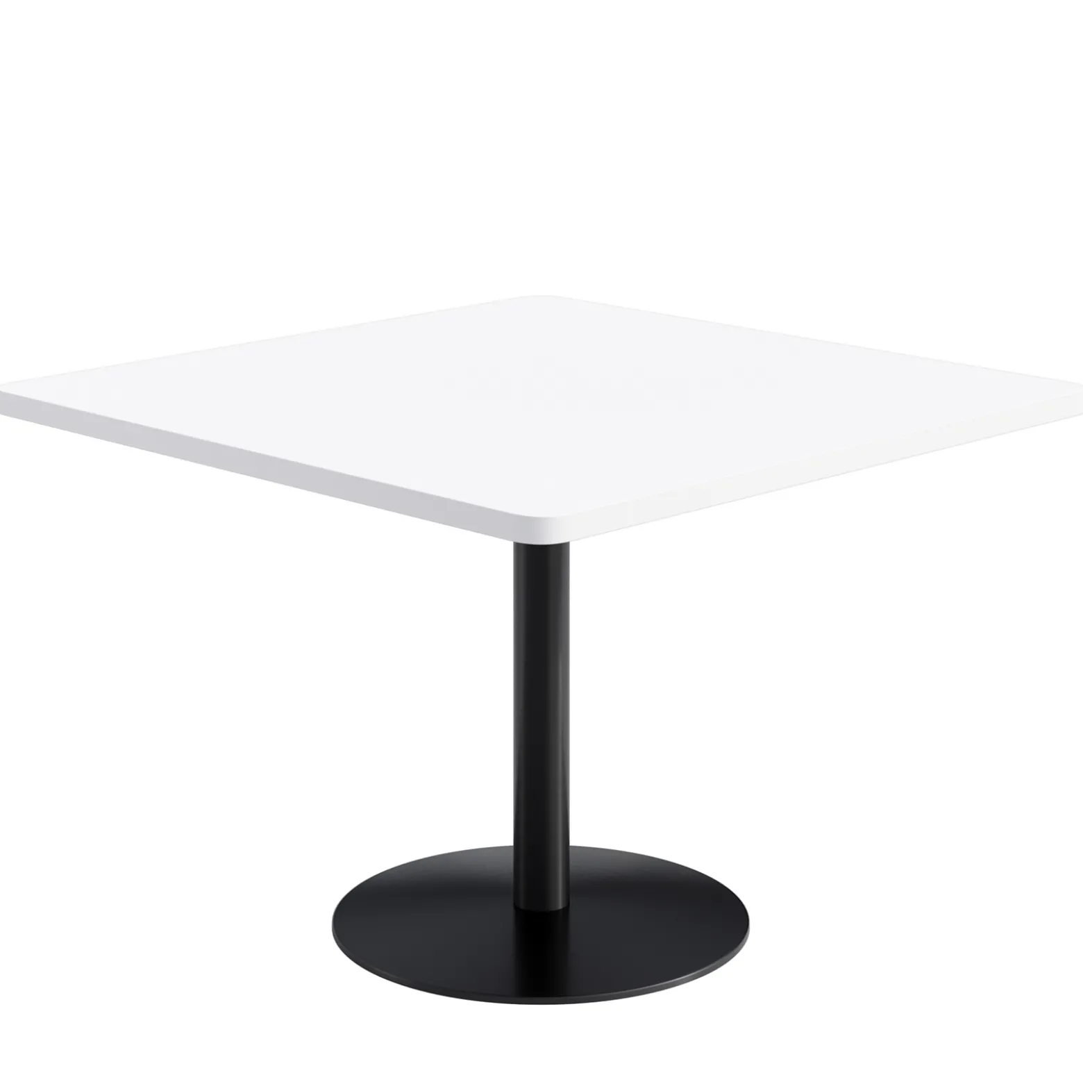 Cafe au Lait Square Standard Height Table - 42"W x 29"H
