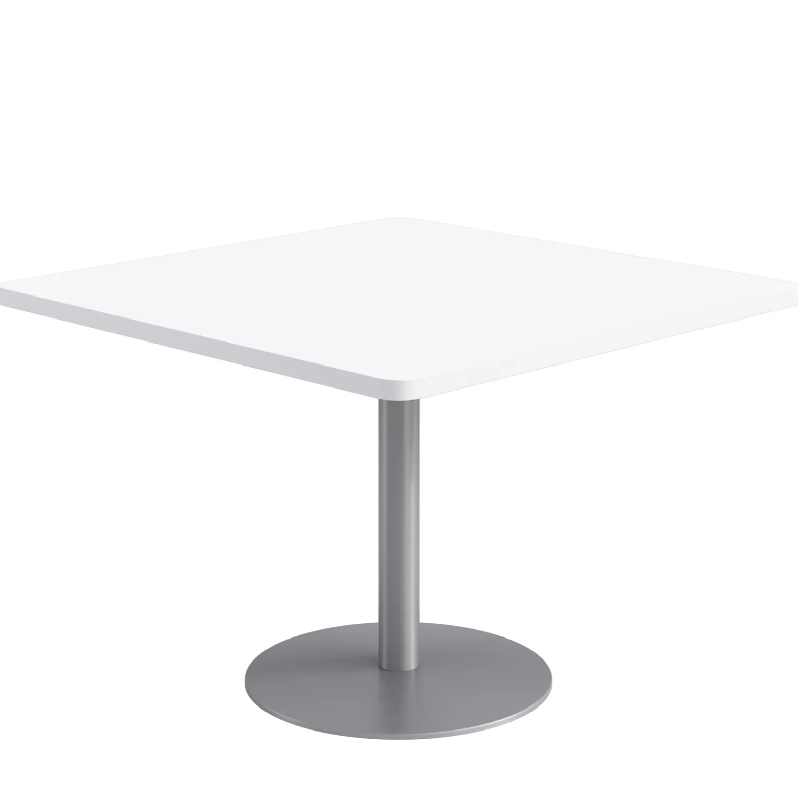 Cafe au Lait Square Standard Height Table - 42"W x 29"H