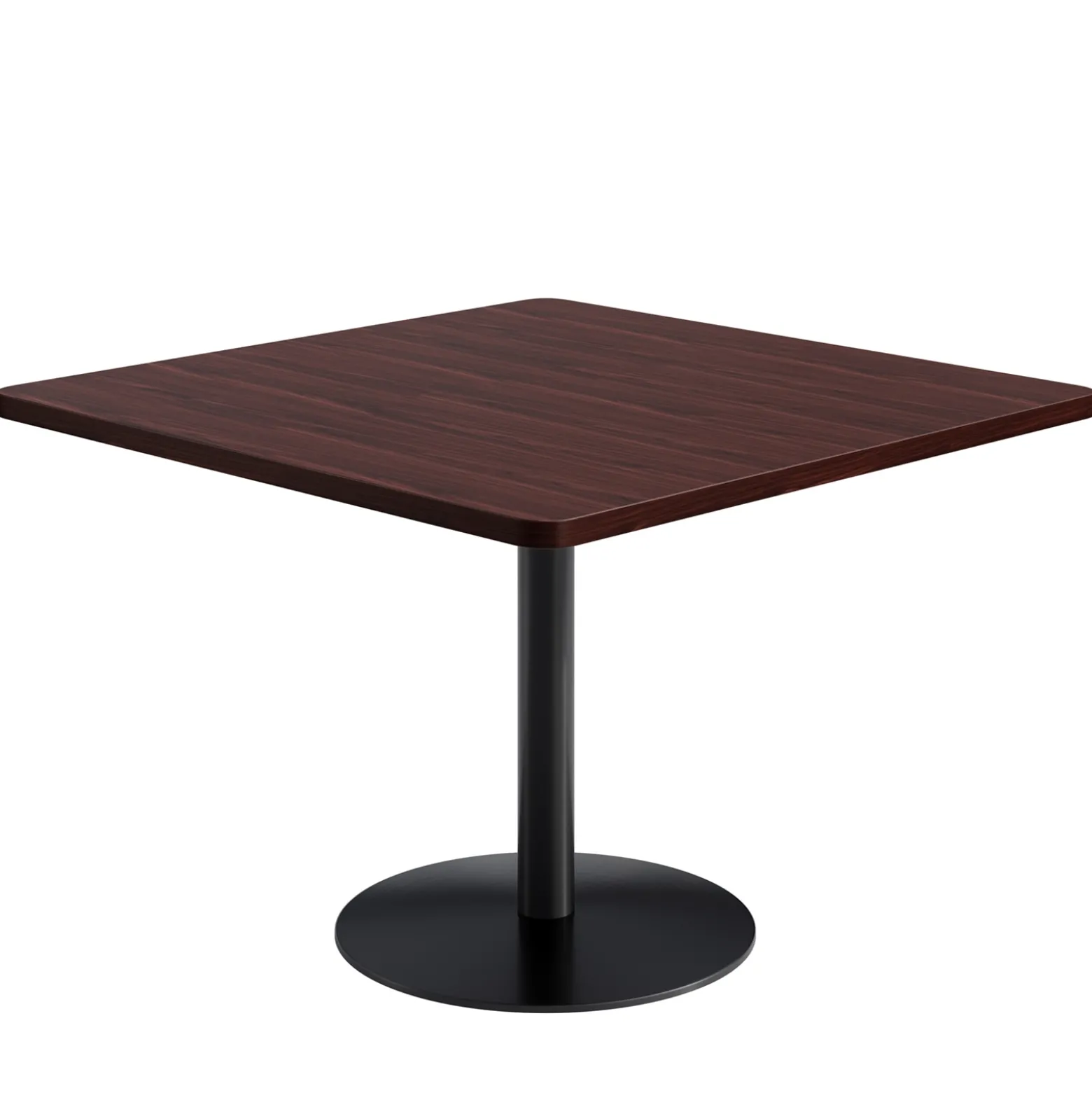 Cafe au Lait Square Standard Height Table - 42"W x 29"H
