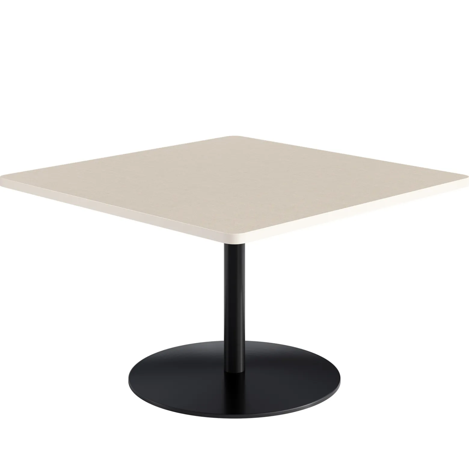 Cafe au Lait Square Standard Height Table - 48"W X 29"H