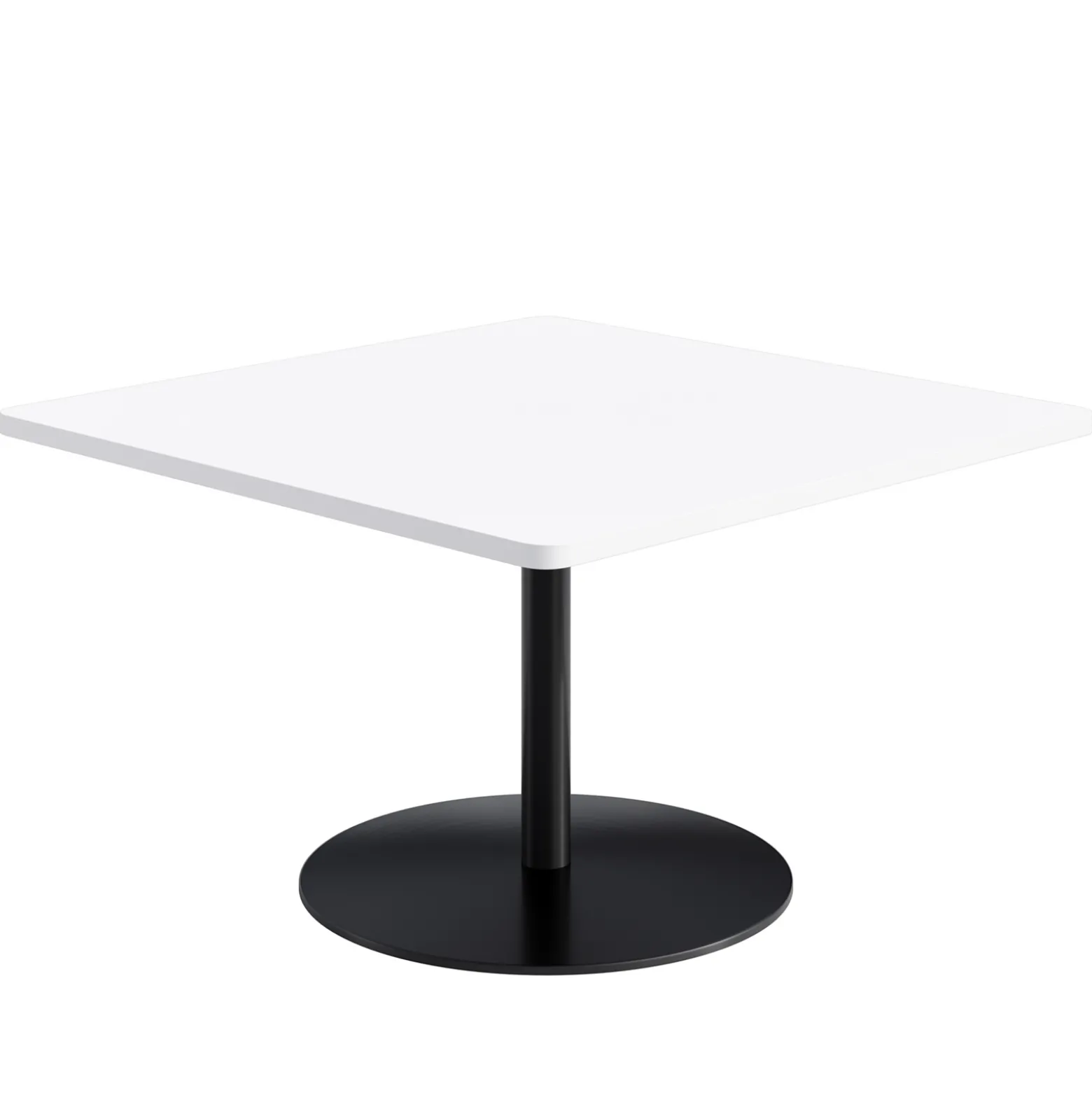 Cafe au Lait Square Standard Height Table - 48"W X 29"H