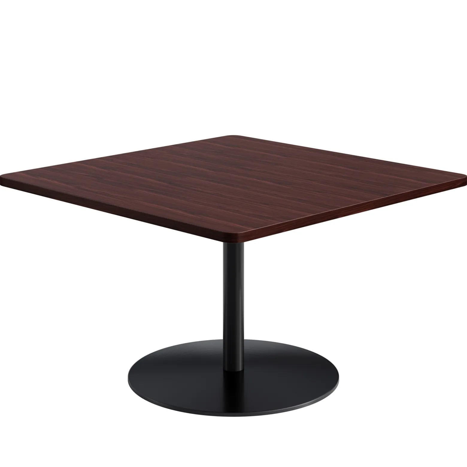 Cafe au Lait Square Standard Height Table - 48"W X 29"H