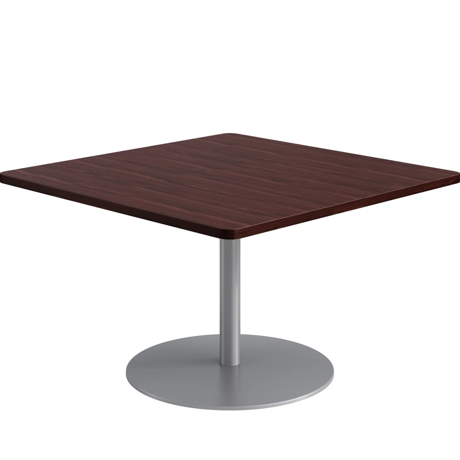 Cafe au Lait Square Standard Height Table - 48"W X 29"H