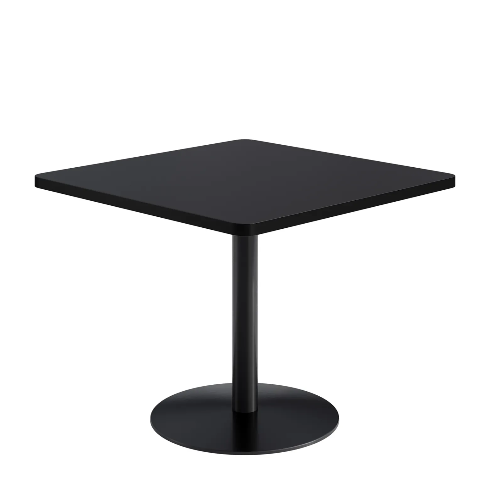 Cafe au Lait Square Standard Height Table - 36"W