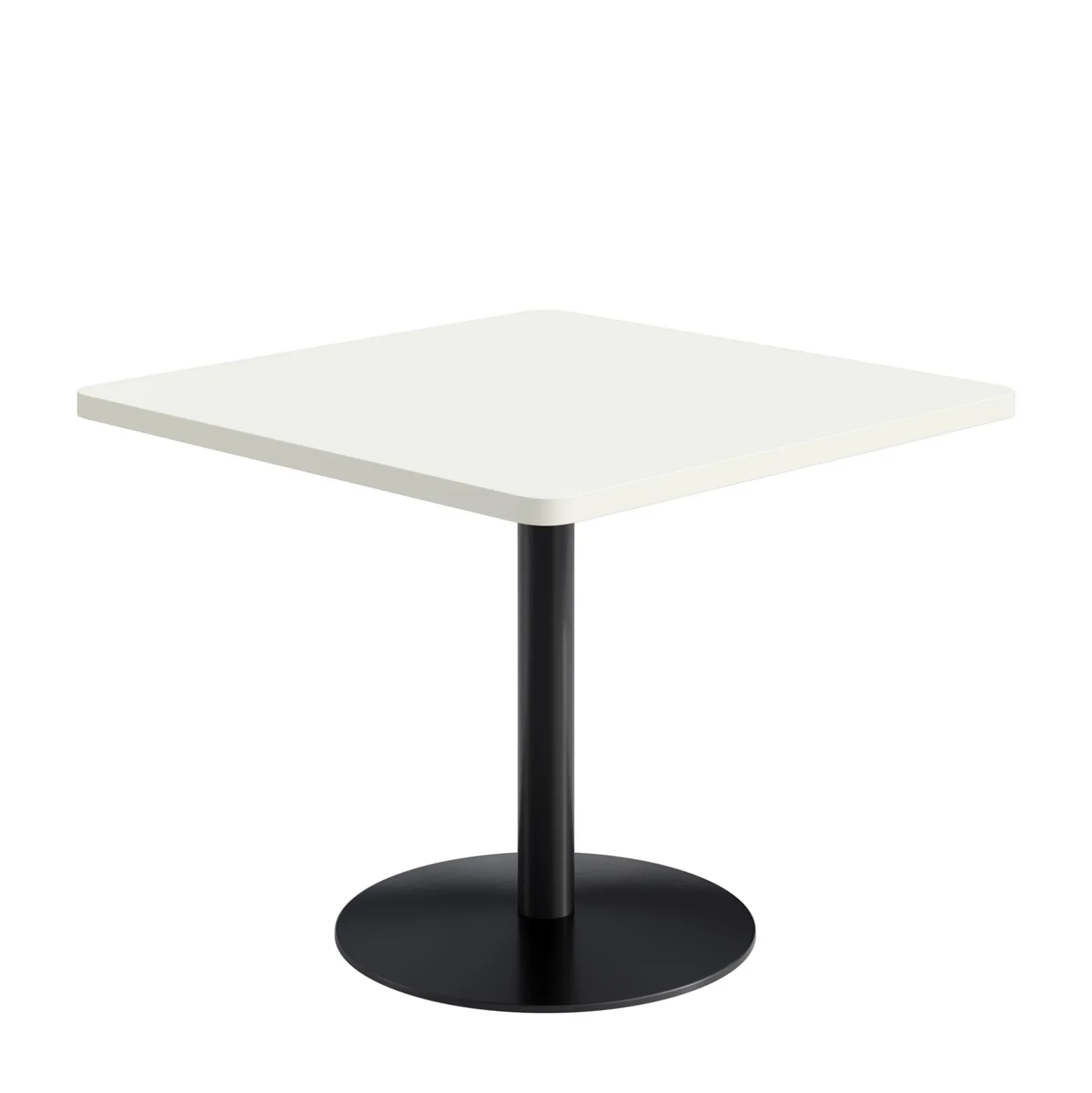 Cafe au Lait Square Standard Height Table - 36"W