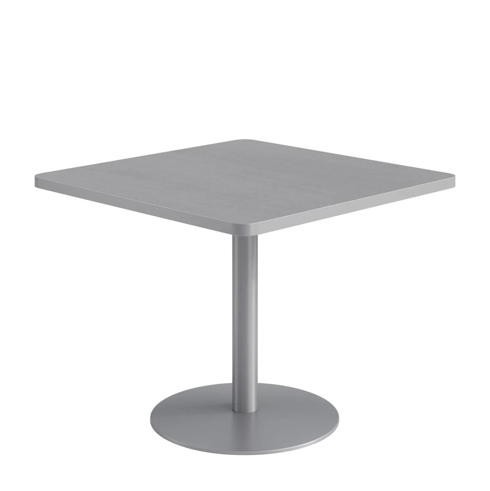 Cafe au Lait Square Standard Height Table - 36"W