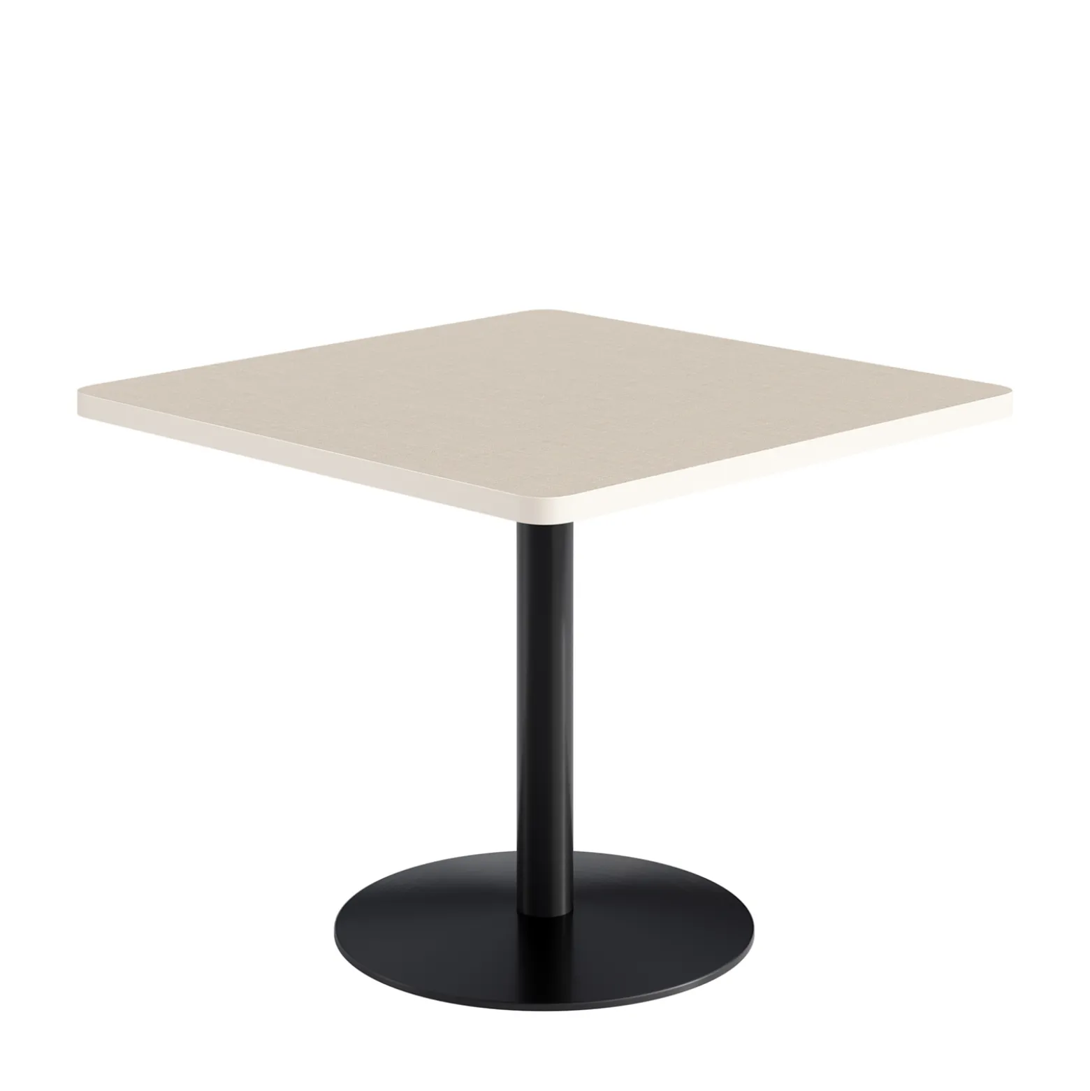 Cafe au Lait Square Standard Height Table - 36"W