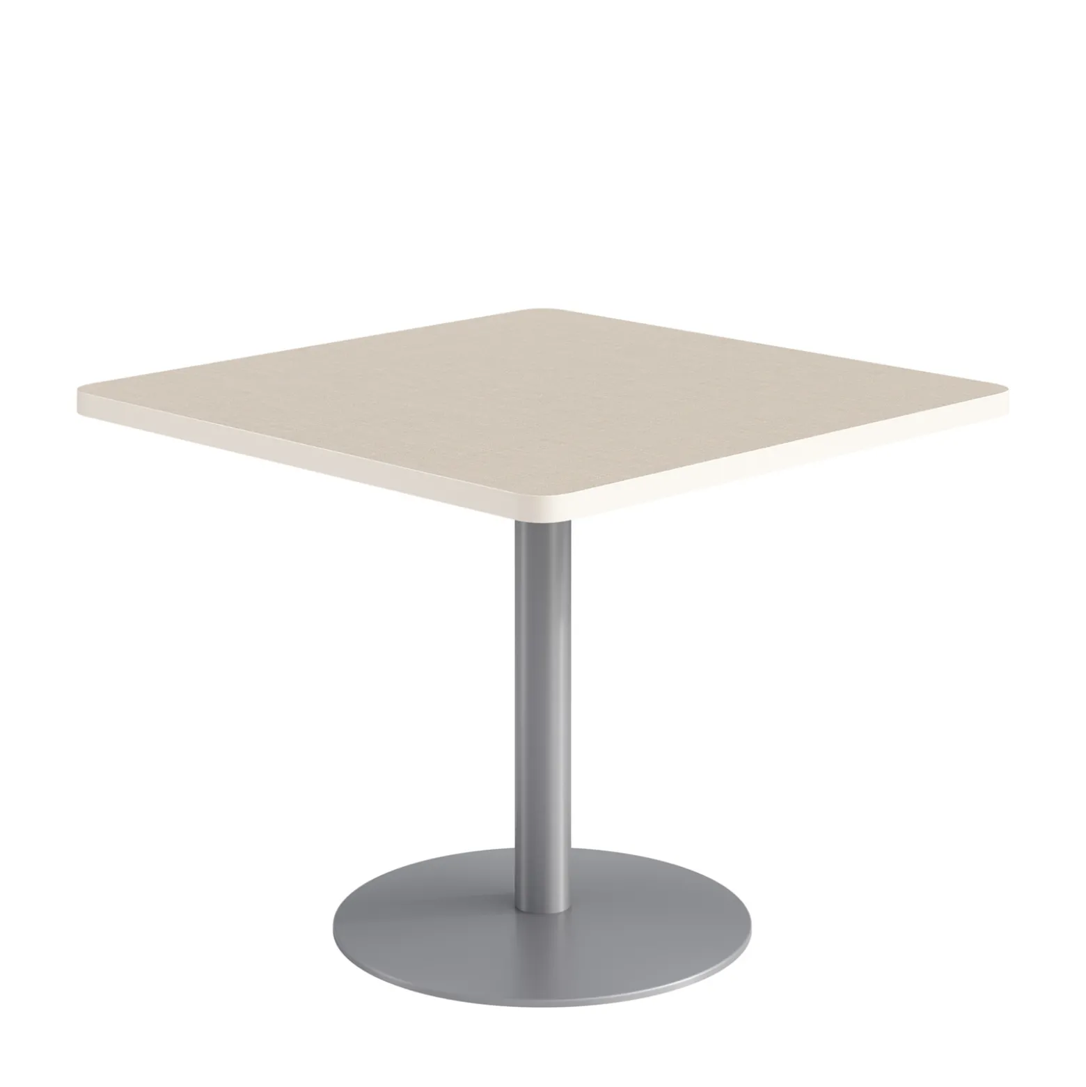 Cafe au Lait Square Standard Height Table - 36"W