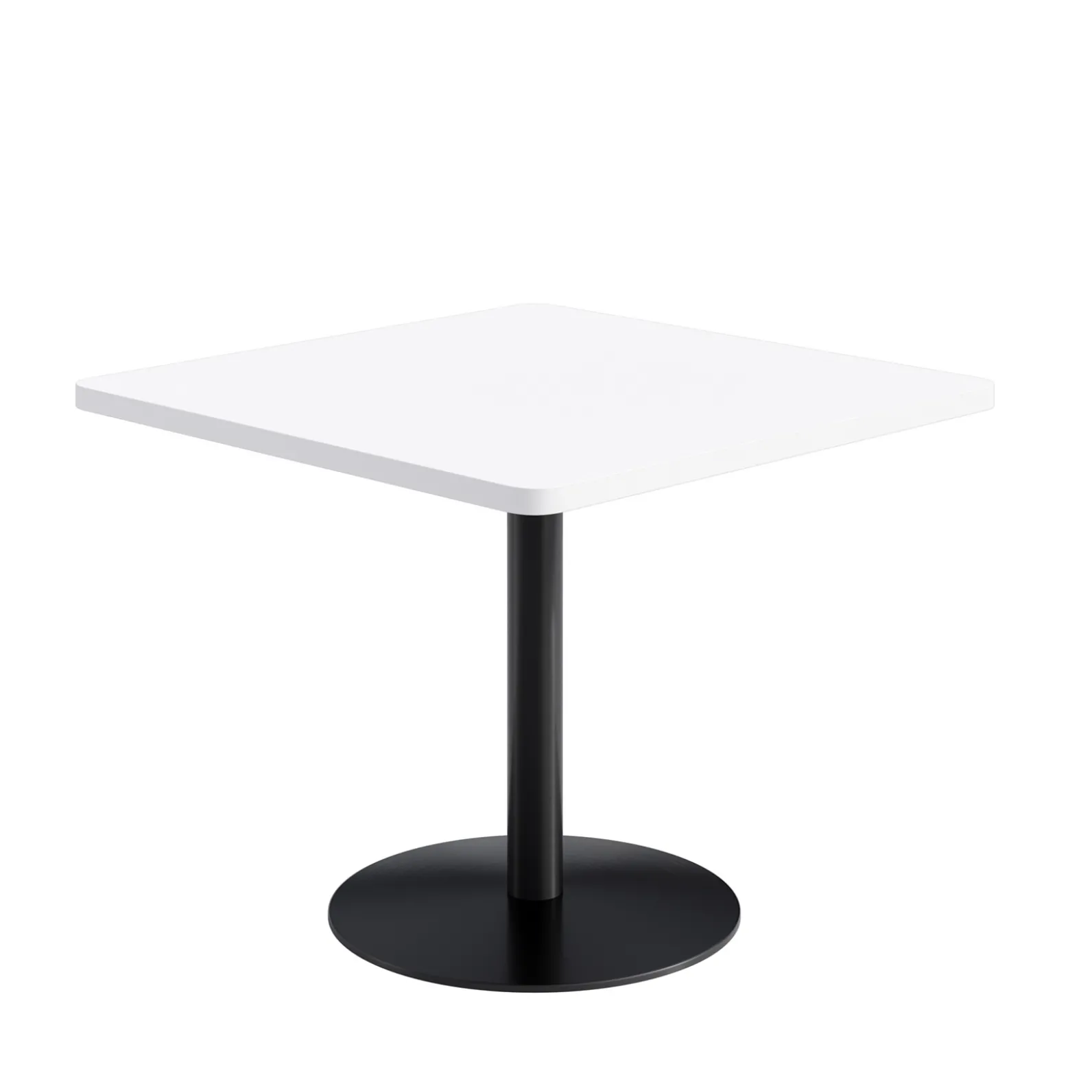 Cafe au Lait Square Standard Height Table - 36"W