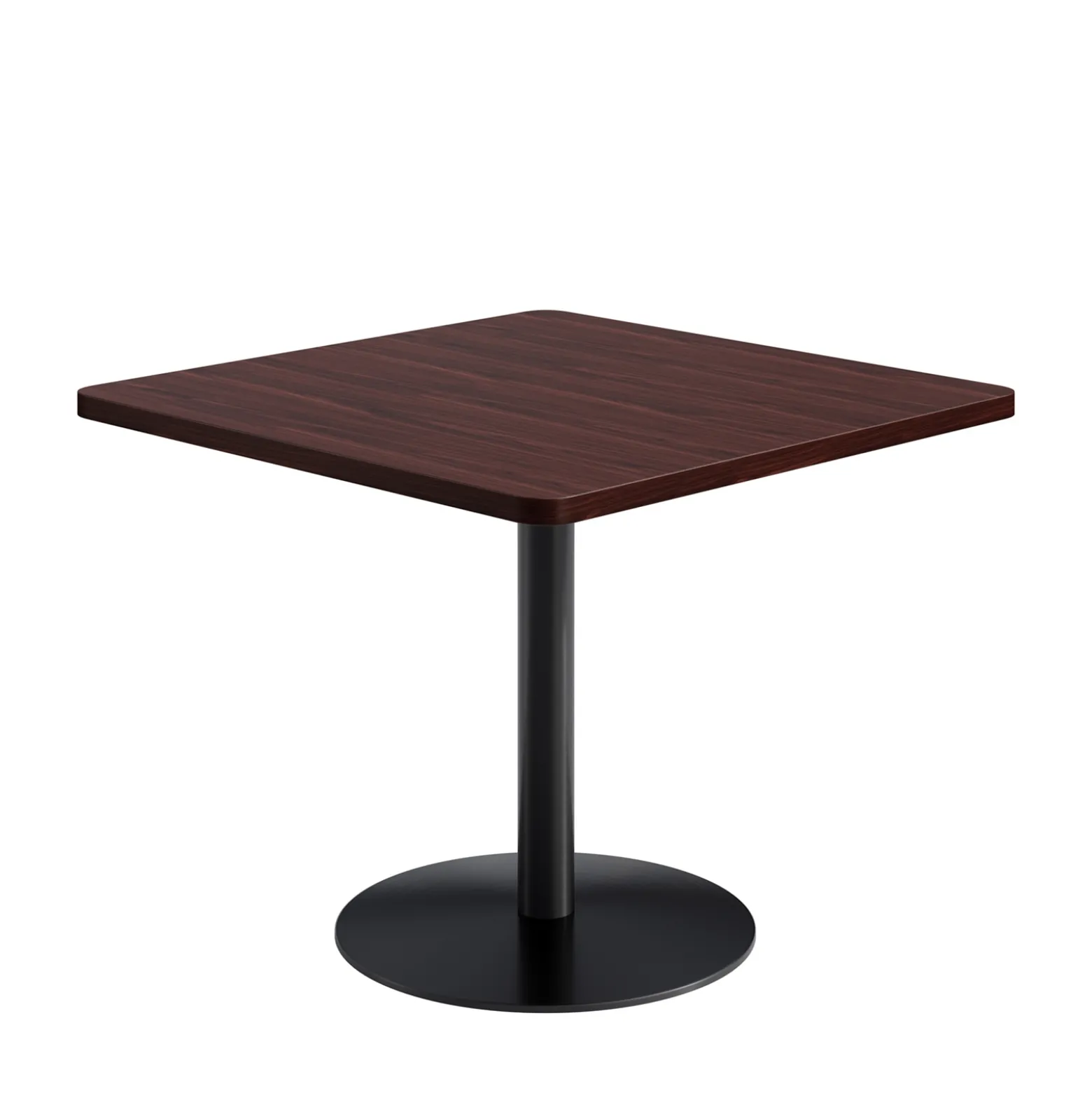 Cafe au Lait Square Standard Height Table - 36"W
