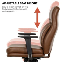 Calpernia Faux Leather Task Chair