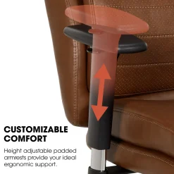 Calpernia Faux Leather Task Chair