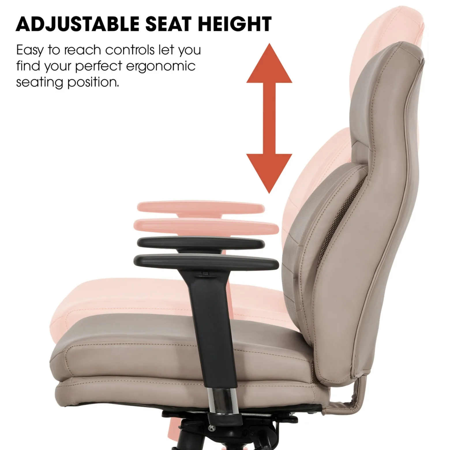 Calpernia Faux Leather Task Chair