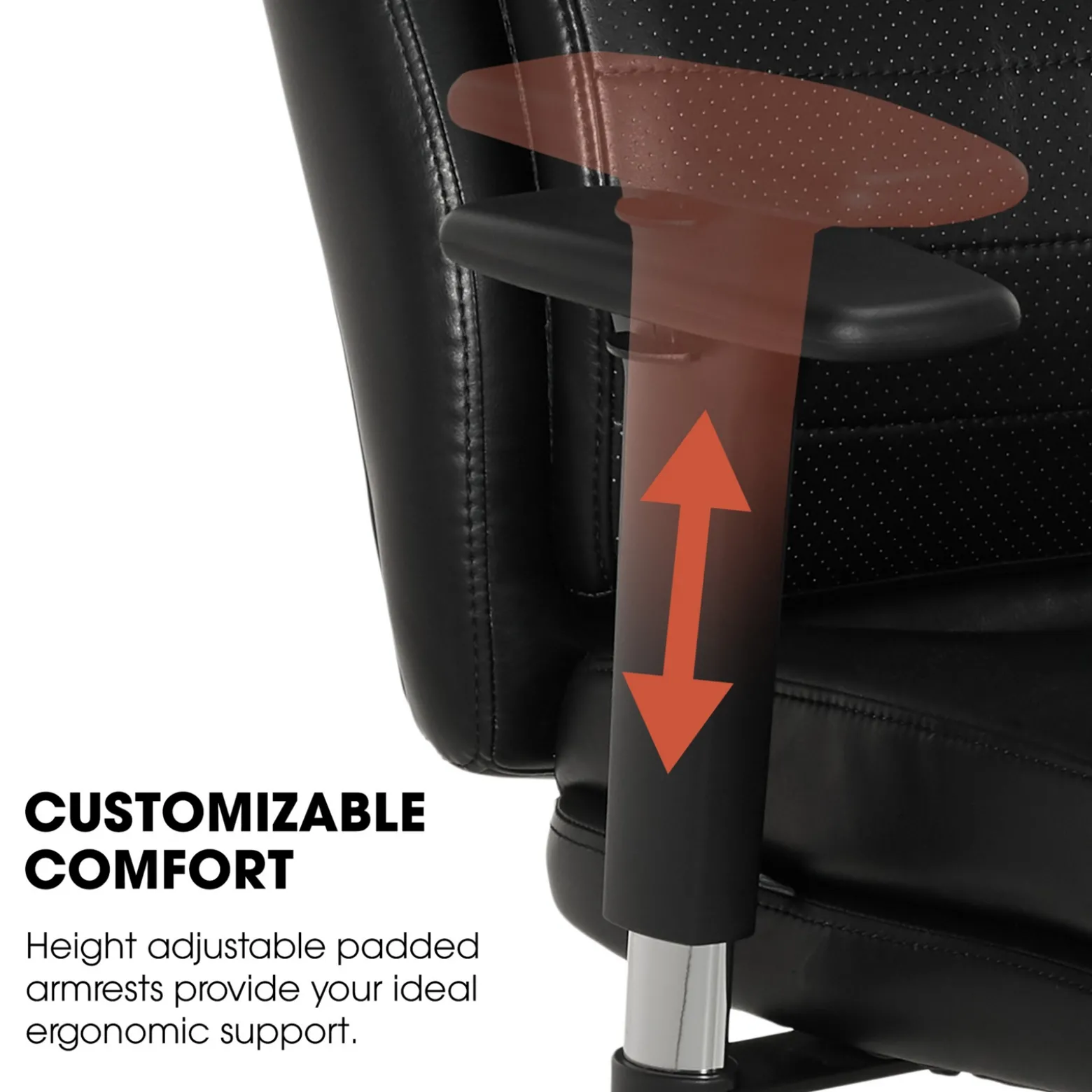 Calpernia Faux Leather Task Chair