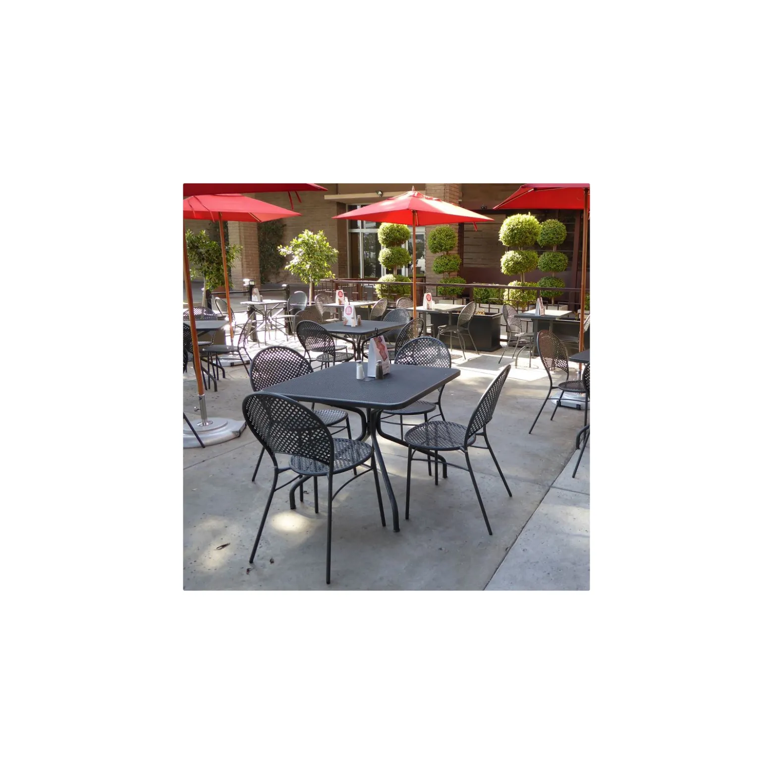 Cambi Umbrella Table 36"W x 36"D