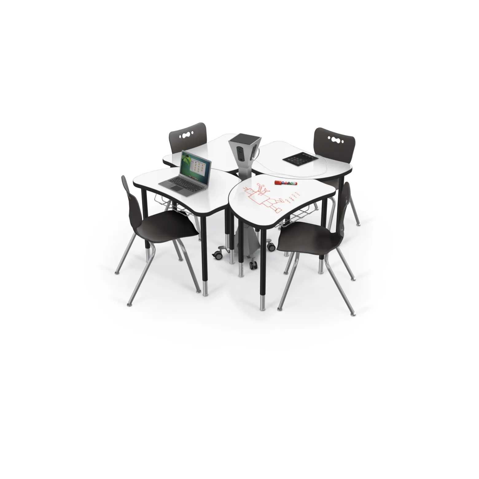 Cantilever Leg 18" School Chair
