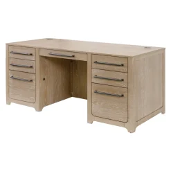 Canyon Drive Double Pedestal Desk - 68"W x 28"D