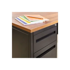 Carbon Reversible L-Shaped Steel Desk - 66