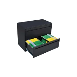 Carbon Steel Desk and Lateral File Set