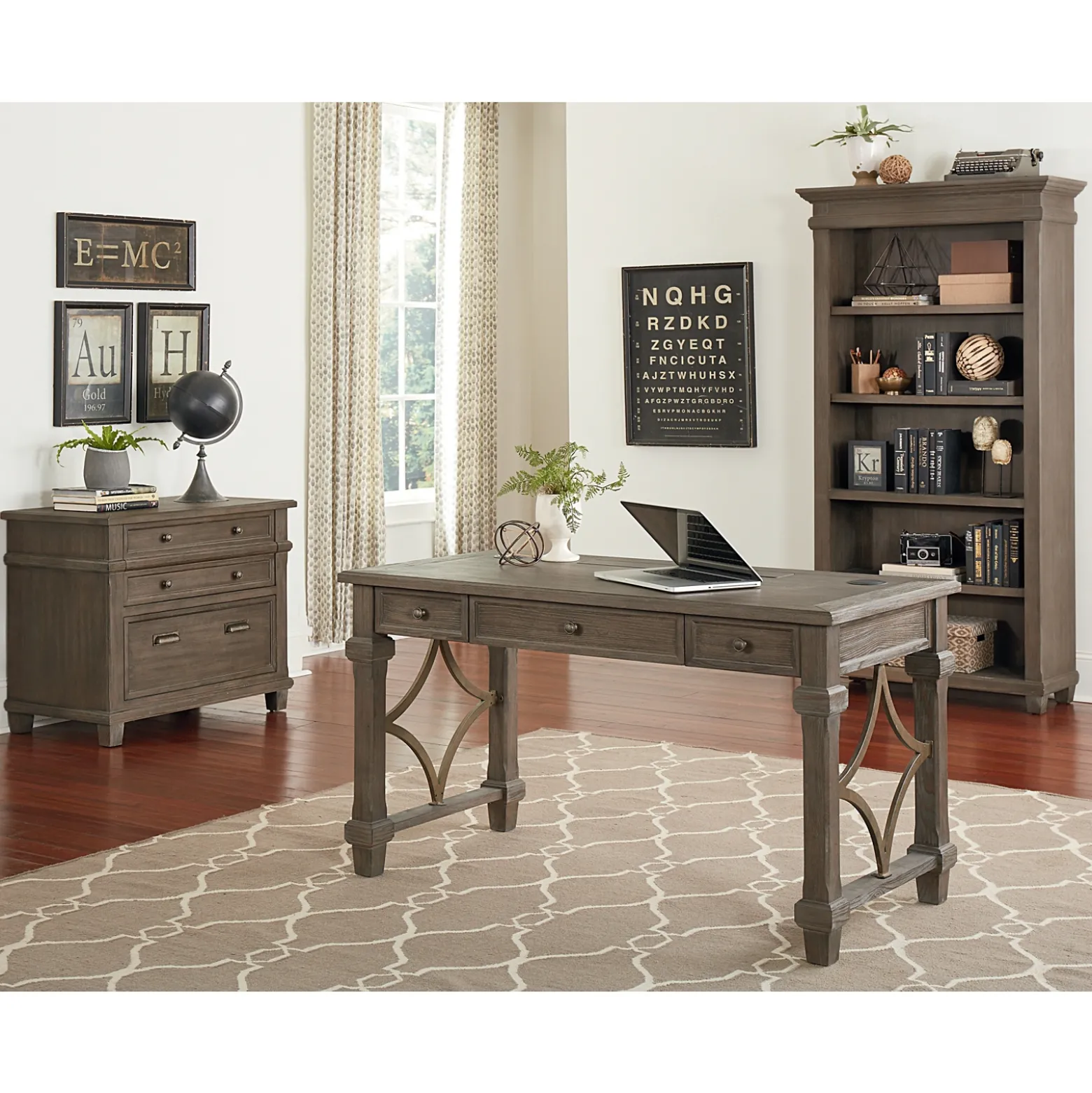 Carson Writing Desk Office Set