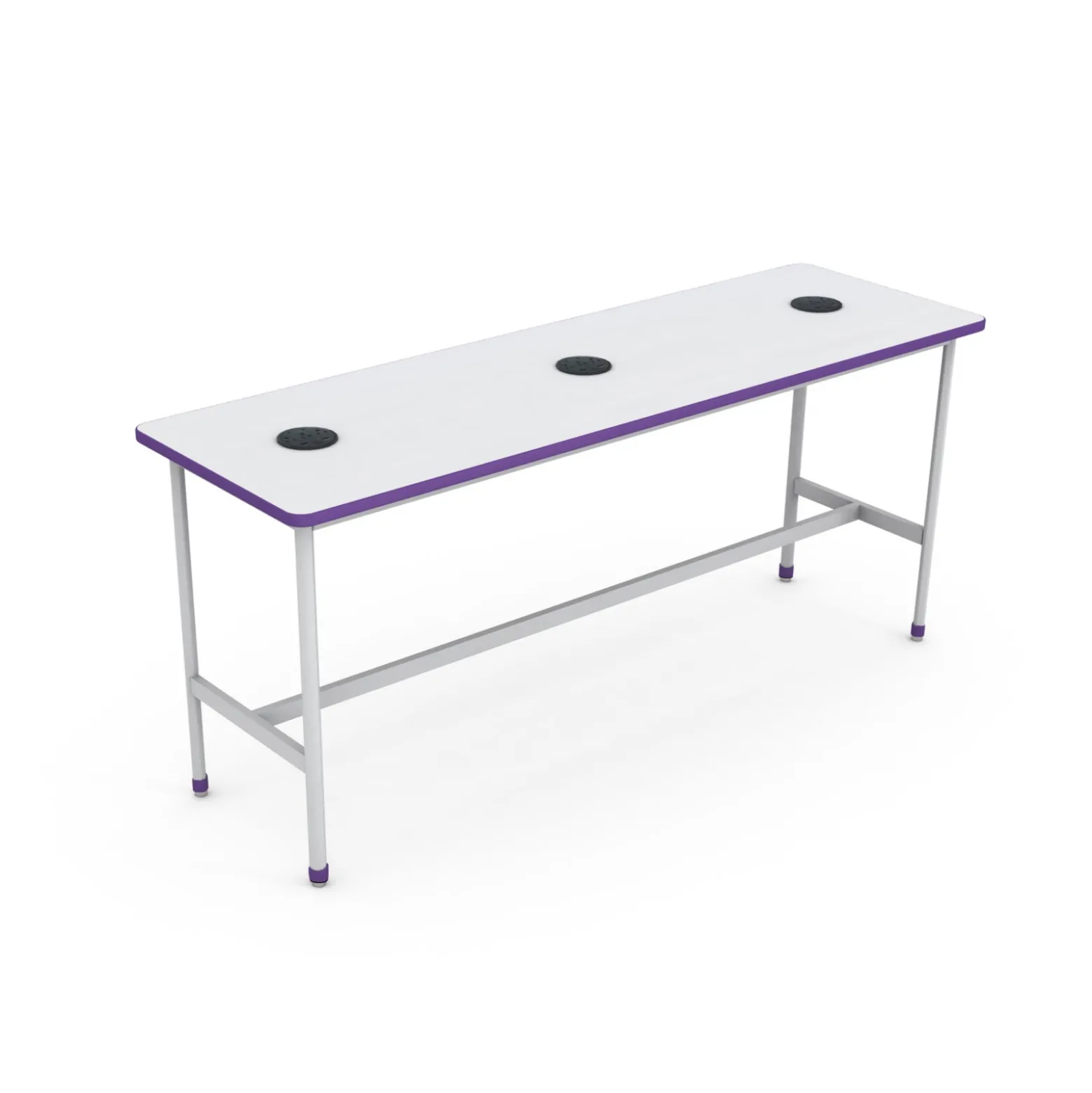 Chargebar Table - 96"Wx30"D
