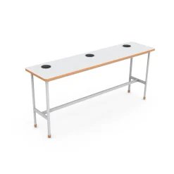 Chargebar Table - 96"Wx24"D