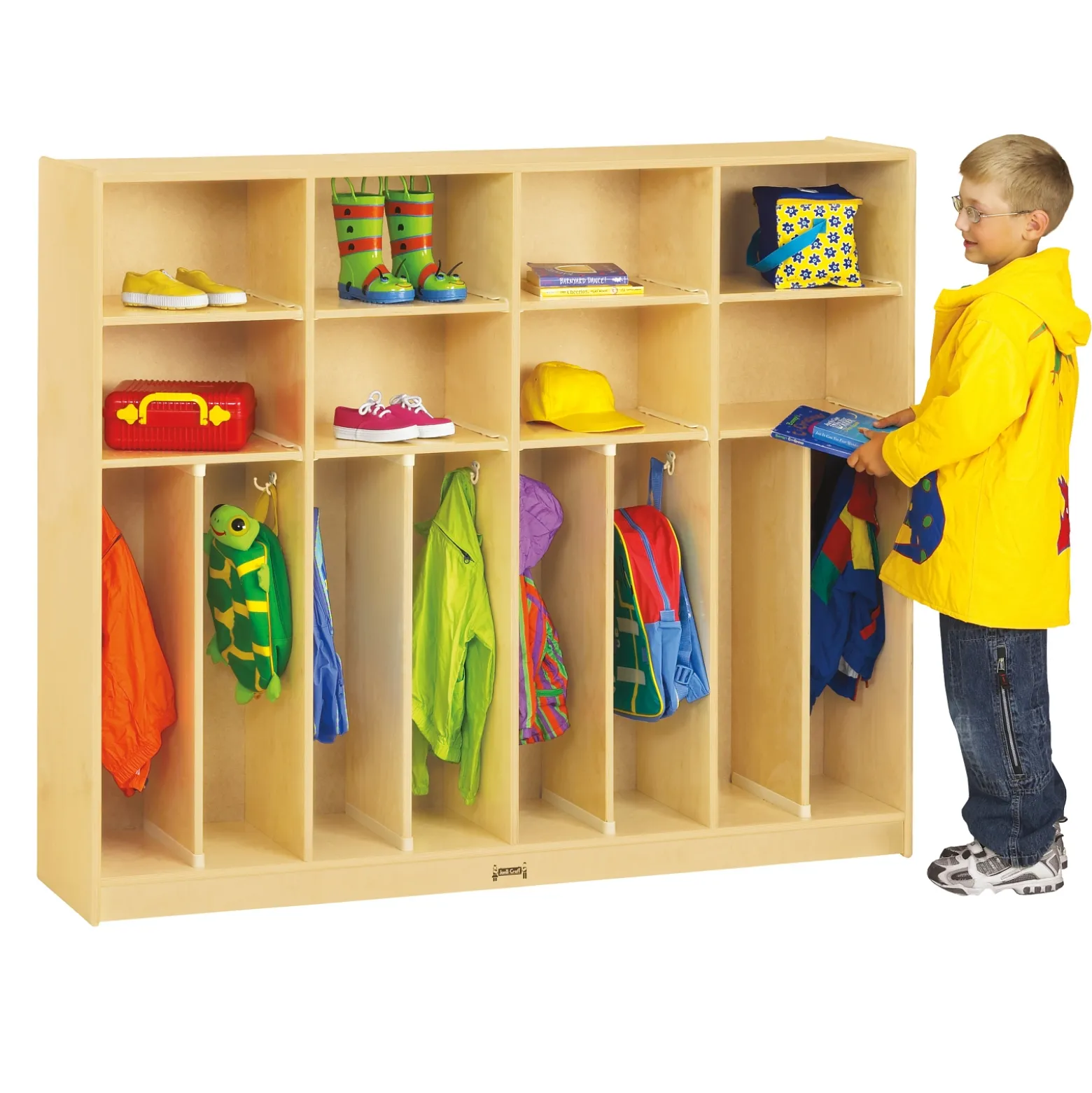 Children's Large Neat and Trim 4 Section Locker