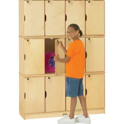 Children's Triple Stacking 5 Section Lockers