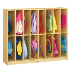 Children's Twin Trim 16 Section Locker