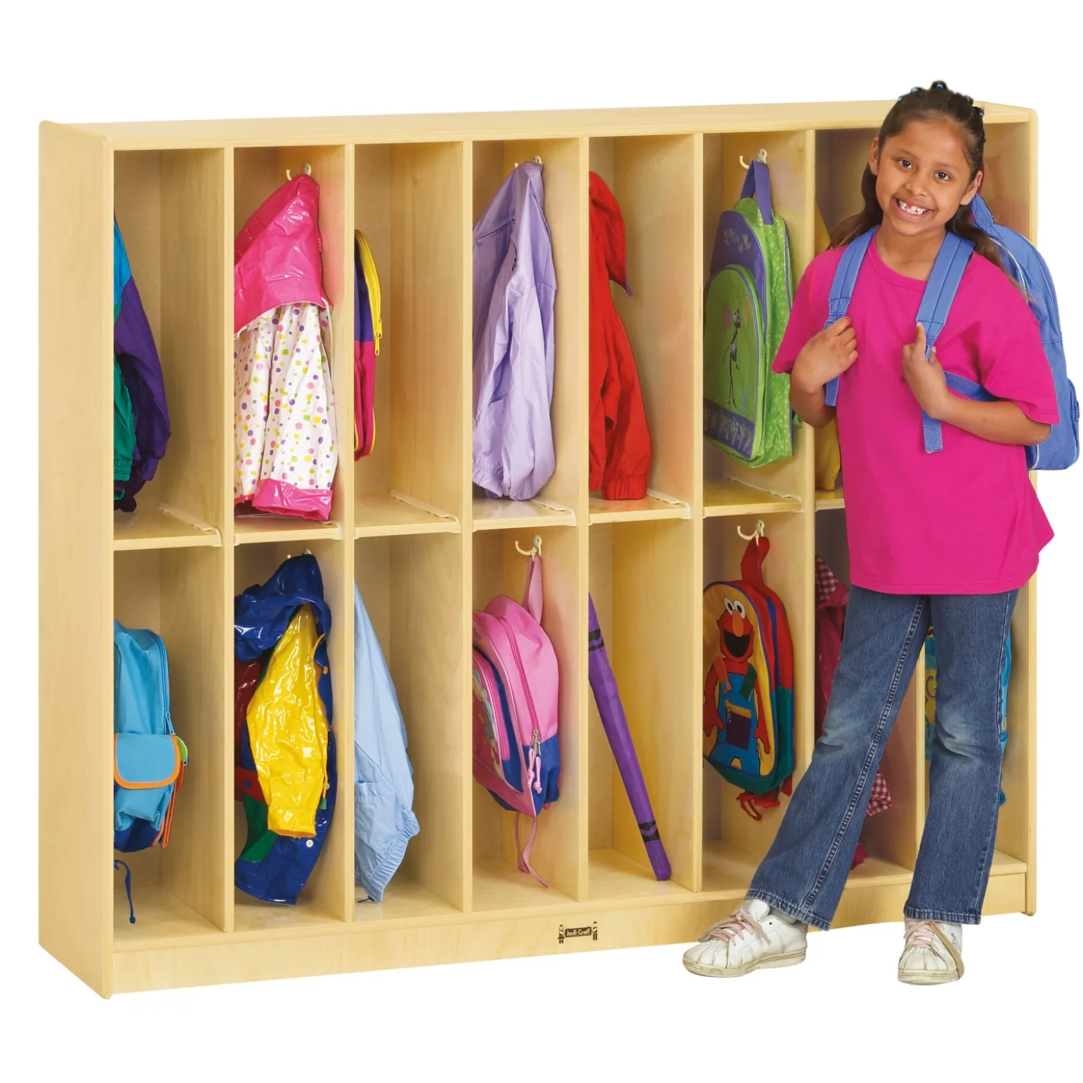 Children's Twin Trim 16 Section Locker