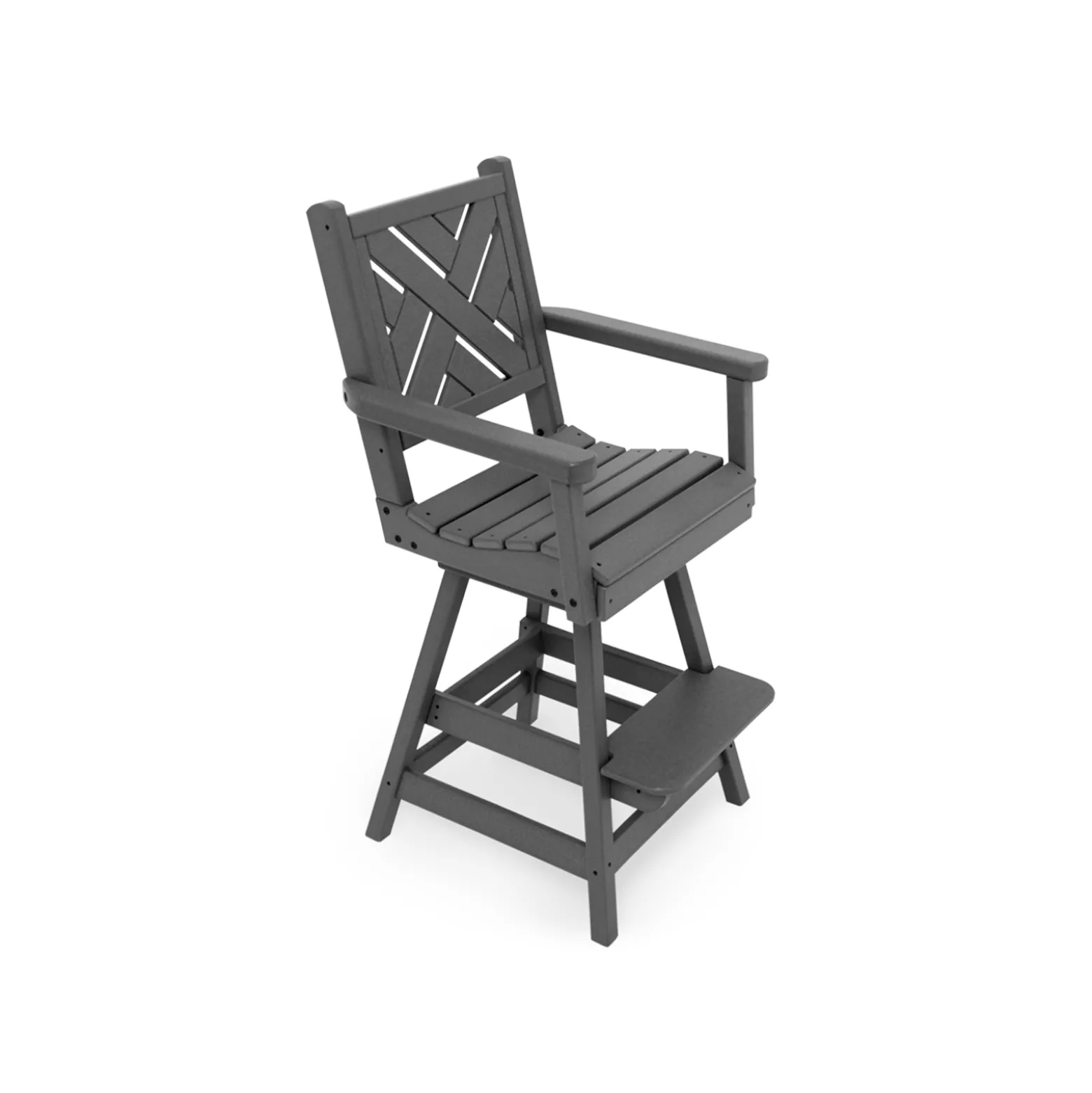 Chippendale Bar-Height Swivel Chair