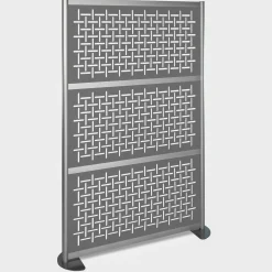 Chisel Stitch PET Divider Wall - 4'W x 6'H
