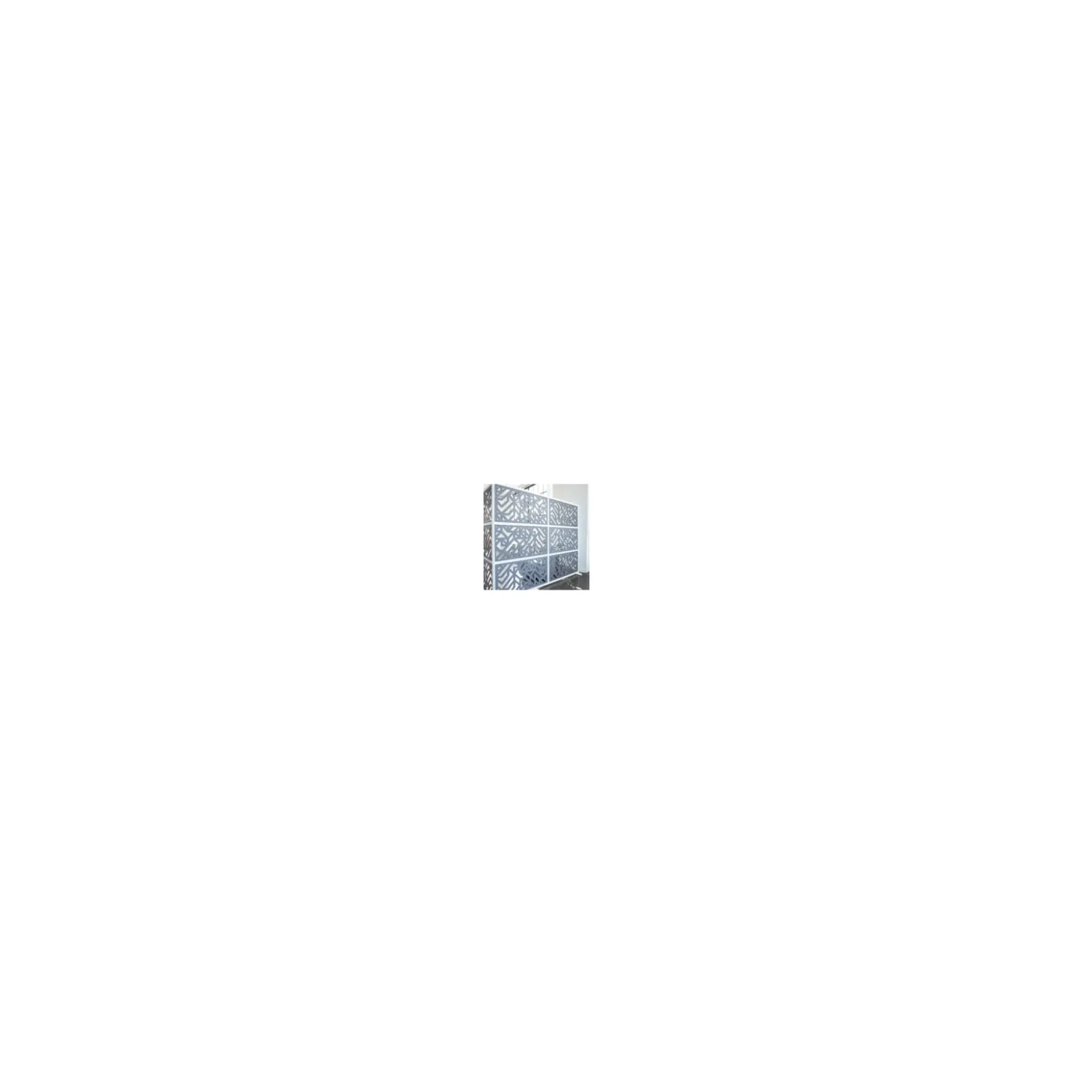 Chisel Transit PET Divider Wall - 4'W x 6'H