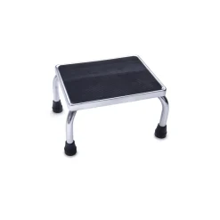 Chrome Footstool - 16"W