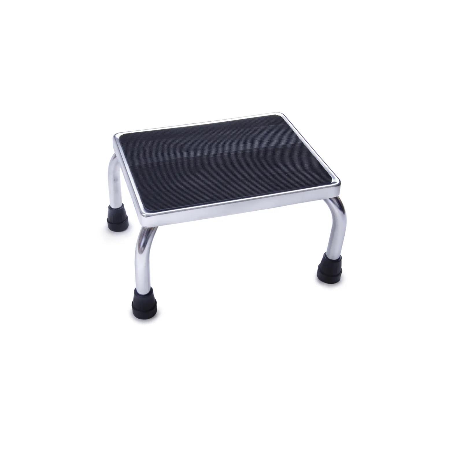 Chrome Footstool - 16"W