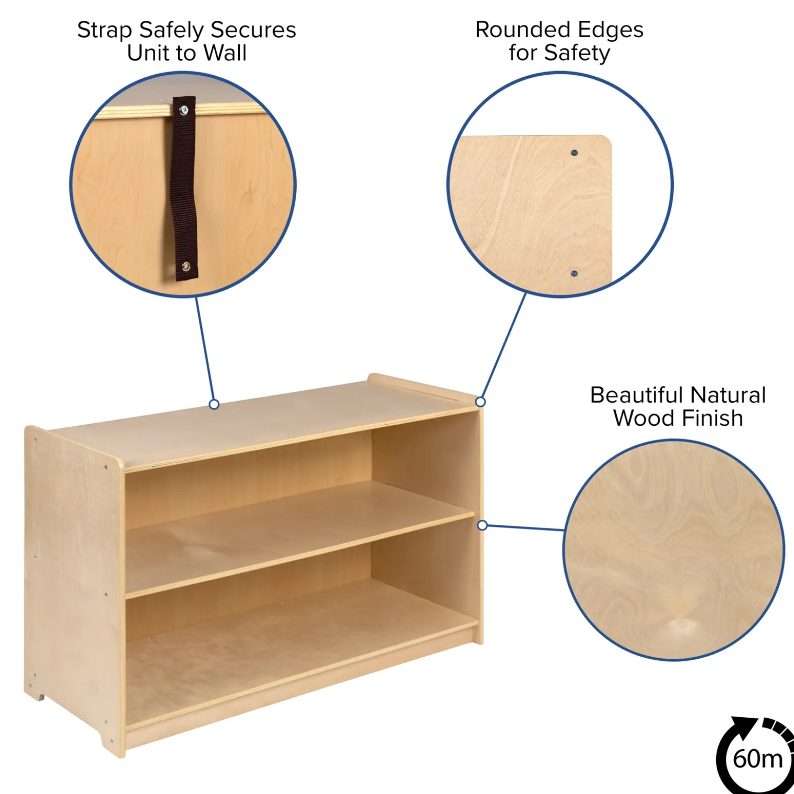 Classroom Storage Cabinet 36"W