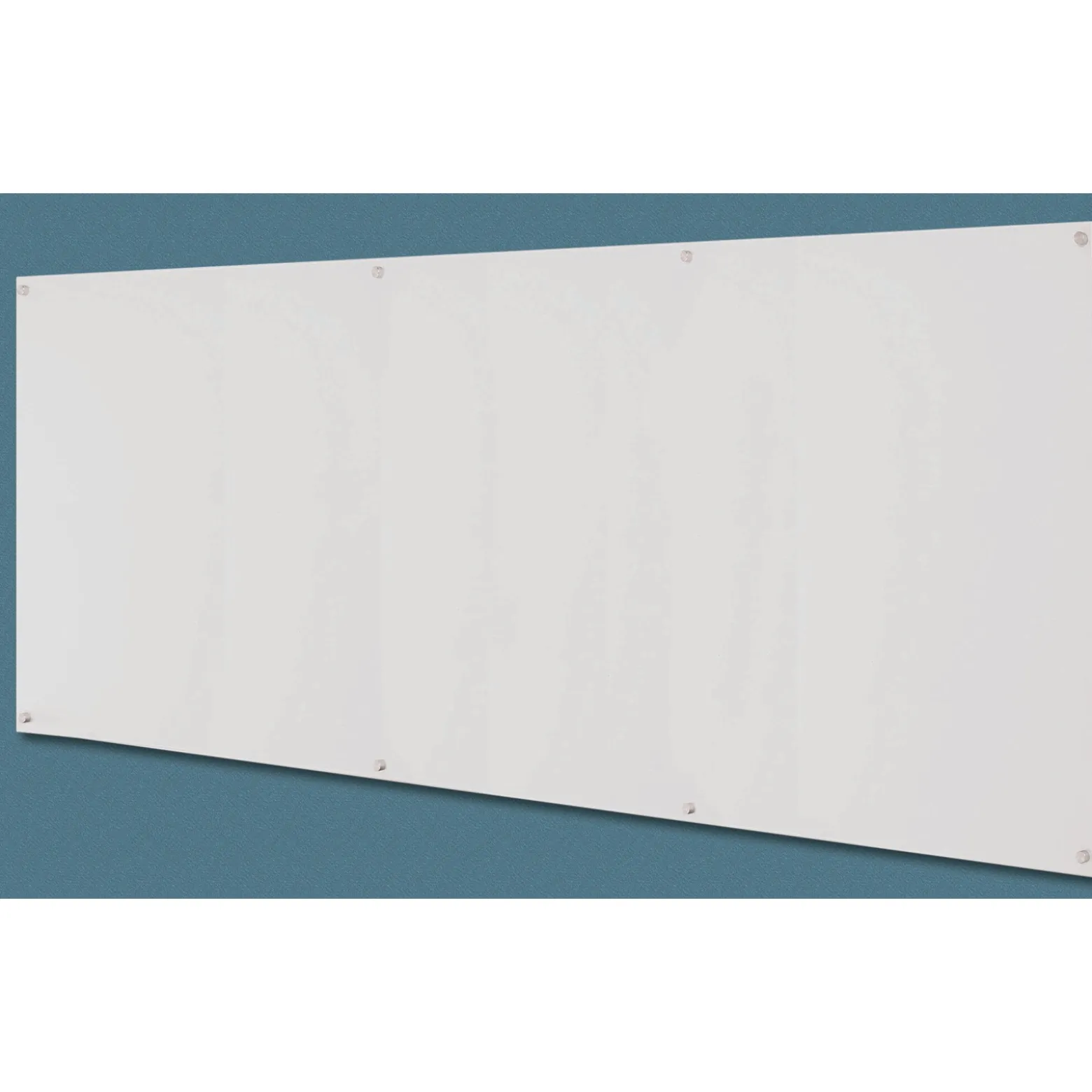 Clearvision Magnetic White Glass Markerboard 48"x96"