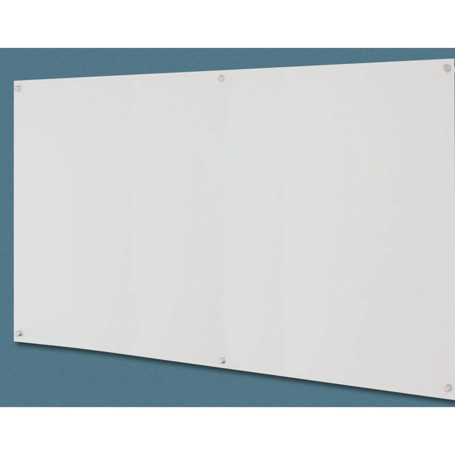 Clearvision Magnetic White Glass Markerboard 48"x72"